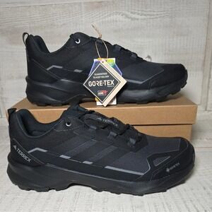 Adidas Terrex Skychaser AX5 Gore-Tex Hiking Shoes Men's 12 Black JQ2210 New